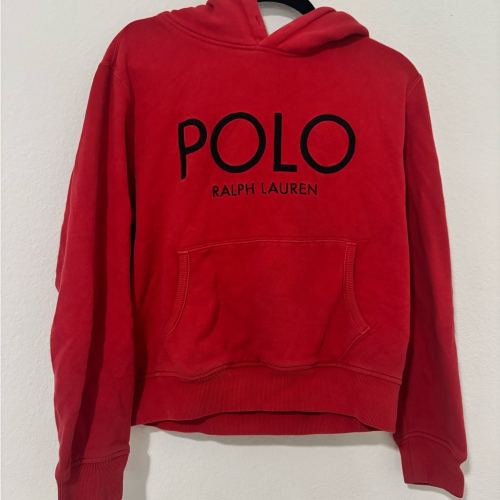 Ralph Lauren Vibrant Red Hoodie